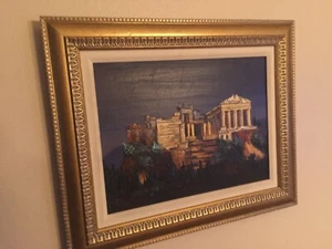 Schönes Acrylgemälde - 21,5. X 17,5 - schön gerahmt! - Bild 1 von 8