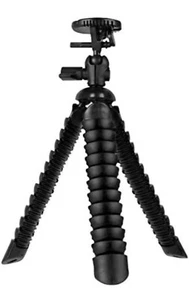 Vivitar Rubbarized Spider Tripod - Black (VIV-SP-12-BLK) [LN]™ NEW NIP - Picture 1 of 4