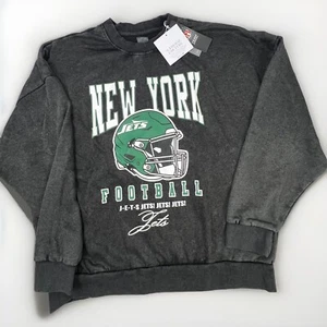NFL New York Jets Gameday Couture Sudadera Cuello Redondo XL De Colección ¡Lavado Suave! - Imagen 1 de 6