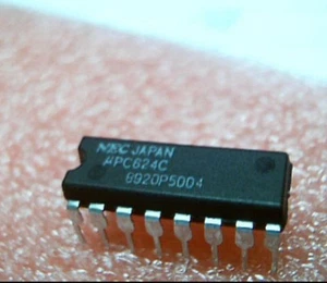 2pcs New UPC624C DIP/DIP16 Integrated Circuit Chip IC - Afbeelding 1 van 3