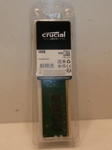 Crucial Micron 16GB (1 X 16GB) DDR4 UDIMM 3200 CL19 Unbuffered Desktop Memory Ki - Picture 1 of 2