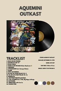 Aquemini - Outkast 12 x 18 Hip-Hop album cover custom poster