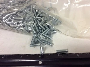 New Qty (100) PEM FH-032-10ZI Self Clinching Threaded Studs, 10-32 Threads - Picture 1 of 2