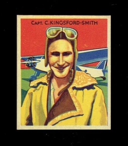 1934 National Chicle Sky Birds 33 Capt. Smith.  (Ser. of 48).  NM. (TX5125). - Picture 1 of 2