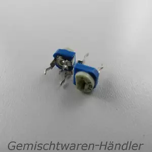2x 47k OHM Trimmer Poti Trimmpoti Drehwiderstand dreh Einstell Potentiometer - Bild 1 von 2