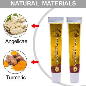 3 x 20g Natural Ointment Herbal Hemorrhoids Cream Anal External Pile Cream - Picture 1 of 3
