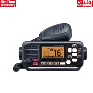 IC-M220 VHF Radio morskie Nadajnik-odbiornik Radio mobilne Pasuje do łodzi Statki Pojazdy - Zdjęcie 1 z 6