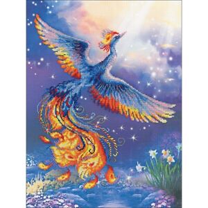 Bird Of Happiness Cross Stitch Kit Riolis Paradise Phoenix Bird Fantasy New 0034