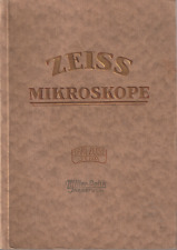 Zeiss Verkaufskatalog für Mikroskope und Nebenapparate Ausgabe 1927 Mikroskop