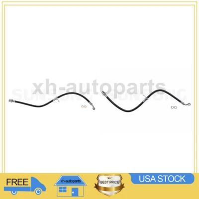 2 mangueras hidráulicas de freno delantero para Honda Civic 2001~2005 XH Foto 1 de 4