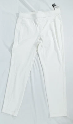 Leggings sin tonterías para mujer pequeños blancos elásticos jeggings pantalones bolsillos Foto 1 de 4