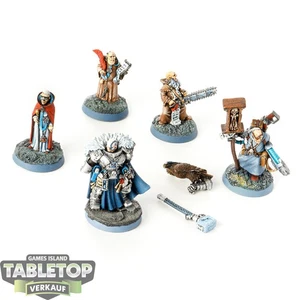 Inquisición - Demonio Inquisidor Cazador Coteaz y Retinue clásico - pintado - Imagen 1 de 3