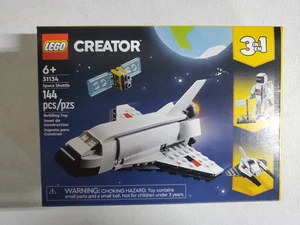 LEGO Creator 31134 3-in-1 Space Shuttle Toy for Astronaut to Spaceship NEW - Picture 1 of 2