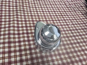 Chrome Handlebar Gauge Mount - Foto 1 di 3