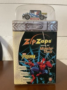Spider-Man 4X4 Monstertruck Hummer H1 ZipZaps 600-7061 Marvel Wireless Micro RC - Bild 1 von 1