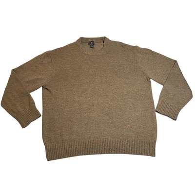 H&M Men's Crewneck Relaxed Fit Knit Sweater Size Large Hipster Minimalist Casual - Image 1 of 4