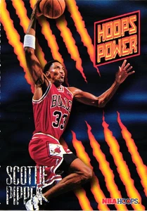 1994-95 NBA Hoops - Hoops Power Scottie Pippen #PR-8 - Bulls - Bild 1 von 2