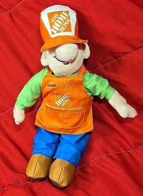 Home Depot Гомер плюшевая кукла мягкая игрушка талисман новый, редкий - Изображение 1 из 4