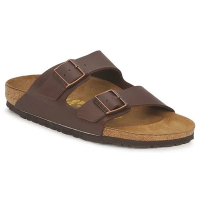 Sandalias Birkenstock Arizona para hombre’s 6–6.5/mujer’s 8–8.5 estrechas marrón oscuro Foto 1 de 4