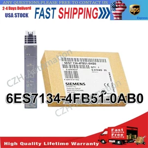 New Siemens 6ES7 134-4FB51-0AB0 6ES7134-4FB51-0AB0 DP Electronics module ET 200S - Picture 1 of 9