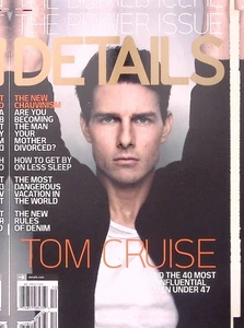DETAILS MAGAZINE DEC 2008 TOM CRUSIE HOW TO GET BY ON LESS SLEEP B2114 - Picture 1 of 5