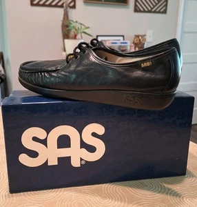SAS Bounce Women's Casual Shoes Black US Size 11 Freetime 0083-013 Lightly Wore - Picture 1 of 12
