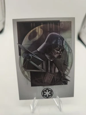 DARTH VADER 2016 Topps Star Wars Rogue One Continuity #3 Foil Insert Card SP - Image 1 of 2