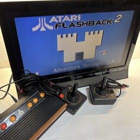 Atari Flashback 2 Console with 2 Controllers Tested 