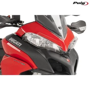 PUIG 9401W TRANSPARENT HEADLIGHT PROTECTION FOR DUCATI 937 MULTISTRADA 950 2017-2021 - Picture 1 of 3