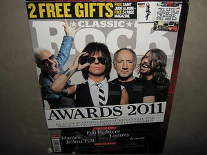 SEALED! CLASSIC ROCK UK 165 December 2011 + Free SAINT JUDE CD + Live Albums MAG - Picture 1 of 3