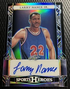 Tarjeta autógrafa 2024 Leaf Sports Heroes Larry Nance Sr. 7/10 #BA-LNS - Imagen 1 de 3