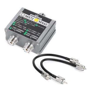 MX62 Antena Duplekser VHF UHF Kombiner liniowy o różnych częstotliwościach Radio bezprzewodowe - Zdjęcie 1 z 7