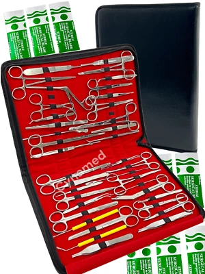 NOVO KIT DE INSTRUMENTOS CIRÚRGICOS PREMIUM 157 PEÇAS CONJUNTO DE SUTURA PARA CIRURGIA MENOR - TUDO EM UM  - Imagem 1 de 4