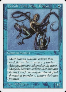4 Merfolk of the Pearl Trident 4x x4 - LP - 5th Edition - SPARROW MAGIC - mtg - Bild 1 von 1