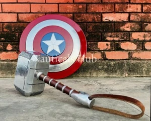 Escudo Capitán América Primer Vengador Escudo Capitán Steve Rogers Escudo - Imagen 1 de 8