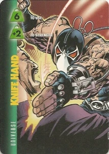 Marvel OVERPOWER UNIVERSE BASIC BANE 6S+2 Knife Hand - DC - Picture 1 of 1