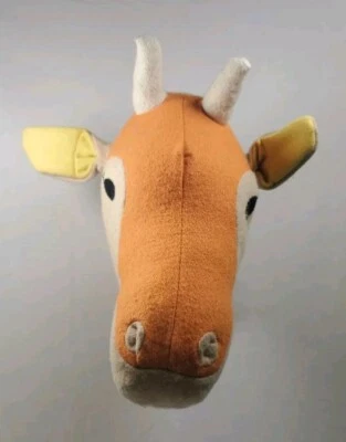 Pillowfort Peluche CABEZA DE JIRAFA Colgante de Pared Safari Zoológico Guardería Sala de Juegos Foto 1 de 4