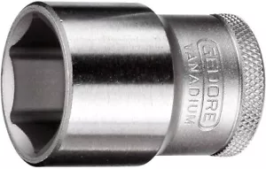 Gedore 19 Metrisch 1/2" Antrieb Sechskant 6 Punkt Steckschlüssel 29 mm Sechskant Deutschland - Bild 1 von 2