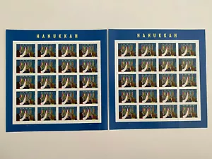 40 Forever USA Stamps ( 2 sheets ) HANUKKAH US First class stamps USPS collectio - Picture 1 of 5