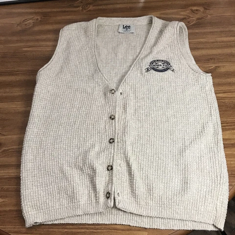 Vintage Men’s Clothing Braves Turner Field Sweater Vest MLB Baseball Cover