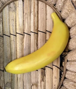Realistic Artificial Fake Food Fruit BANANA Home Display Stage PROP BRNFF- B82X - Picture 1 of 8