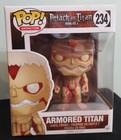 FUNKO POP! Armored Titan 6" Attack on Titan #234 NIB + protector.