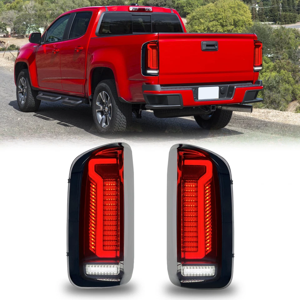 Luces traseras LED para Chevy Colorado GMC Canyon 2015-2022 luces de señal de giro traseras Foto 1 de 4