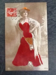 CP ORANOTYPIE CARMELA DANSEUSE ESPAGNOLE CHAPEAU CHALE - 11155 - Imagen 1 de 2