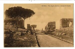 CPA- Carte postale-Italie -Roma-Via Appia Antica Avanzi di Tombe-1914 VM18727