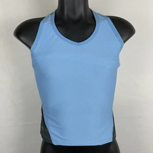 Nike ACG Dri Fit Racerback Tank Top + Sports Bra Women’s Med (8-10) Blue Pocket - Picture 1 of 7