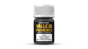 (363,33€/1l) Vallejo 30ml Pigmentos Negro Carbono 73 116 - Imagen 1 de 1