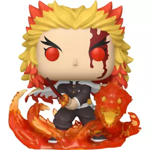 Funko Pop! Demon Slayer Kimetsu No Yaiba Kyojuro Rengoku #1856 Premium Edition - Picture 1 of 2