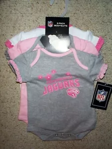 (3) Jacksonville Jaguars nfl INFANT BABY NEWBORN Jersey Shirt 6-9M 6-9 M Months - Picture 1 of 4
