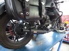 Moto Guzzi V7 Iii Massmoto Exhaust Dual Slipon Silencers Bottiglia Matt Black